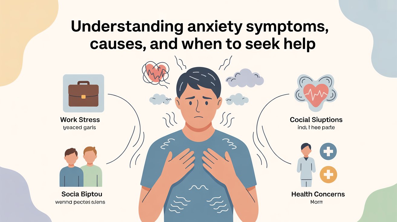 Understanding Anxiety: Symptoms, Causes, and When to Seek Help